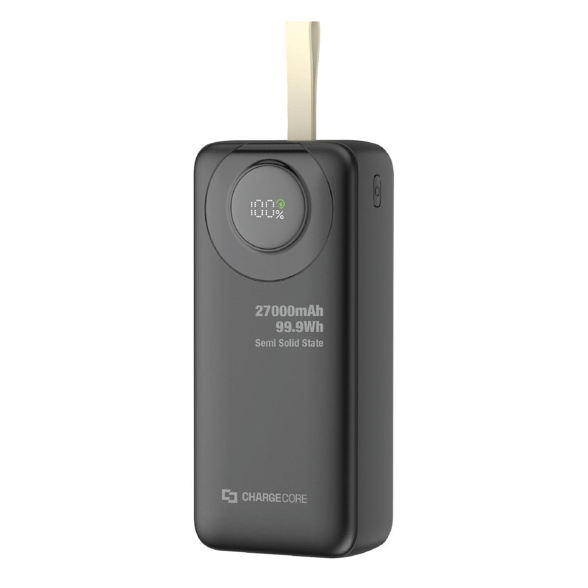 Laser ChargeCore 27,000mAh 35W Semi-Solid-State Power Bank (Black)