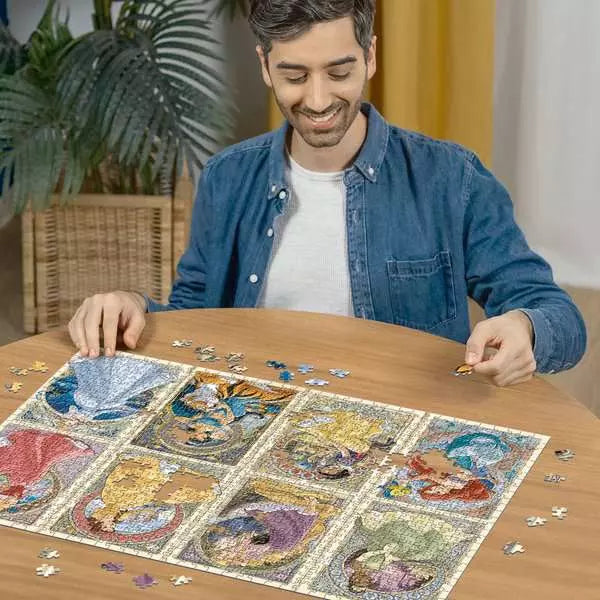 Ravensburger 1000pc Disney Art Nouveau Princesses Puzzle