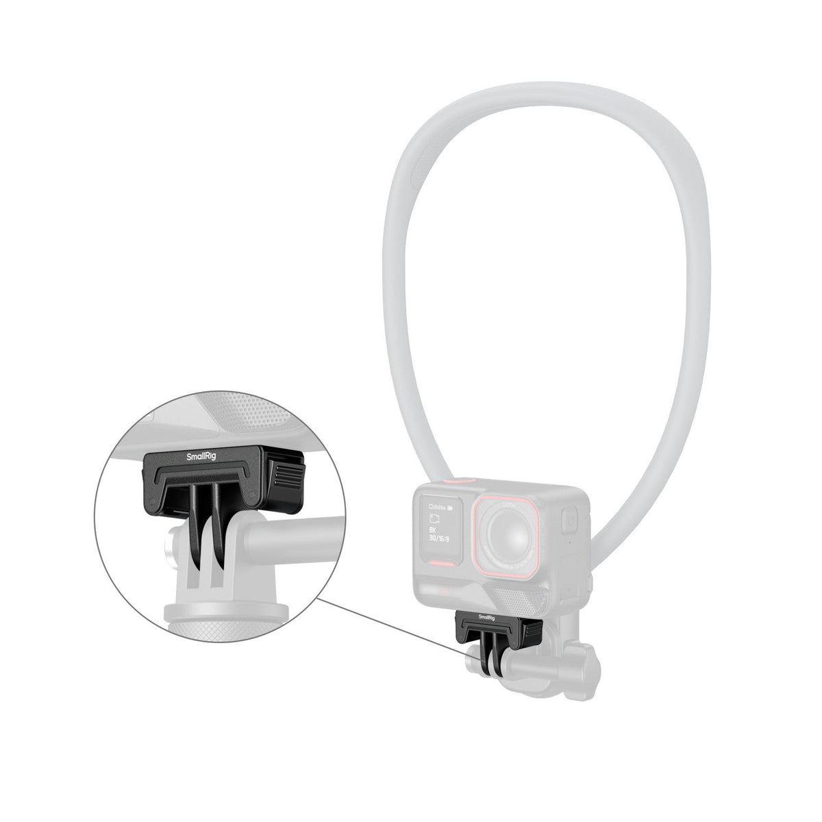 SmallRig Quick Release Mount Adapter for Insta360 X5 / X4 Air / Ace Pro 2 / Ace Pro / Ace 6303