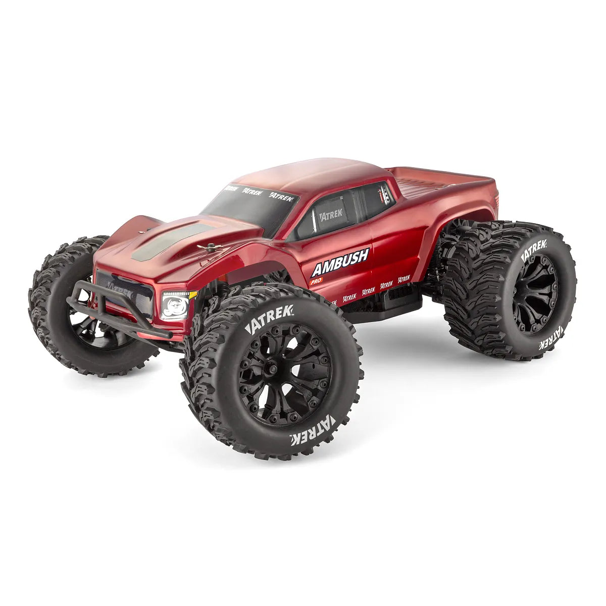 Atrek Ambush Pro RC Monster Truck Electric Brushless 2WD 1/10 Scale RTR - Sonic Blue