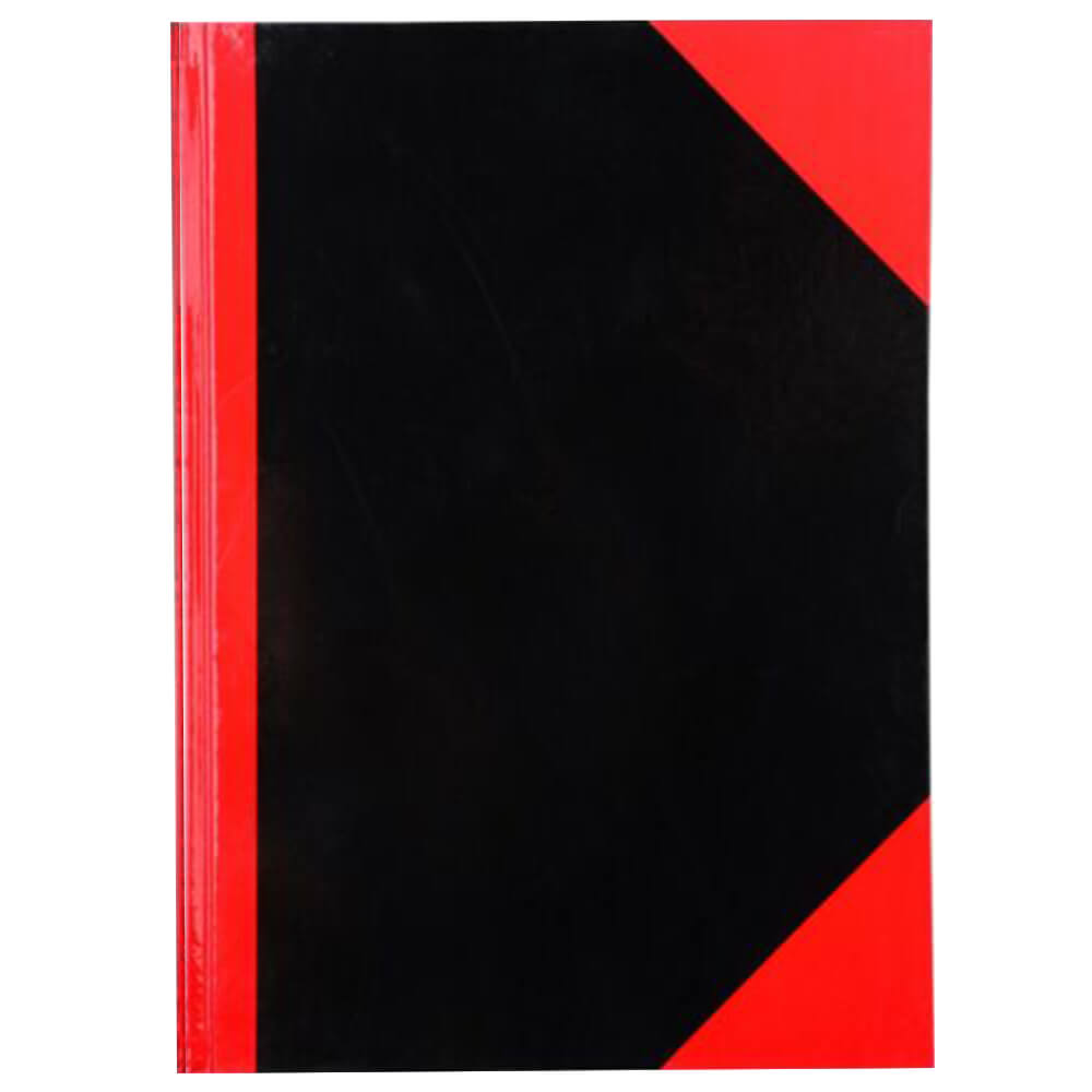 Cumberland Notebook A5 (Red & Black) - 200 Leaves