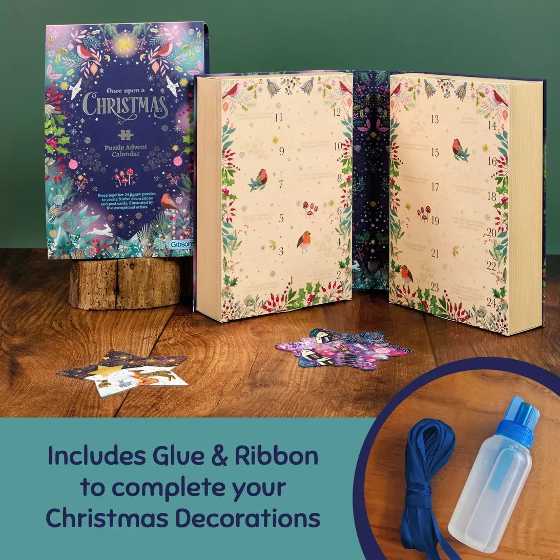 Gibsons Advent Calendar Once Upon a Christmas Puzzle
