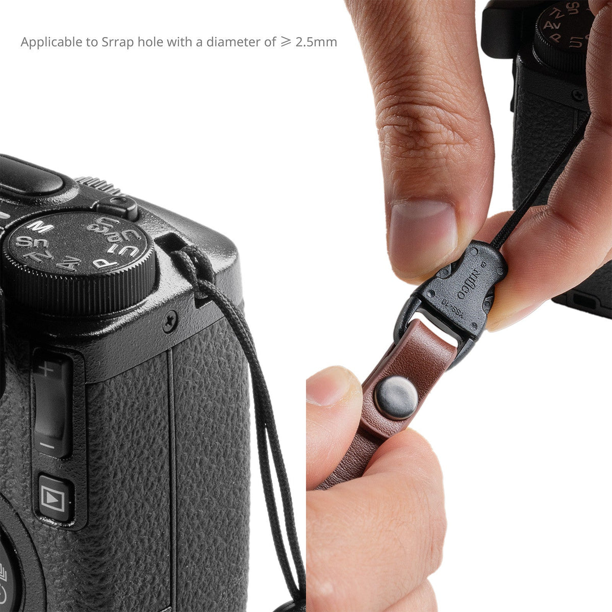 SmallRig Quick Release Shoulder Strap for Ricoh GR Series (Black) 5686
