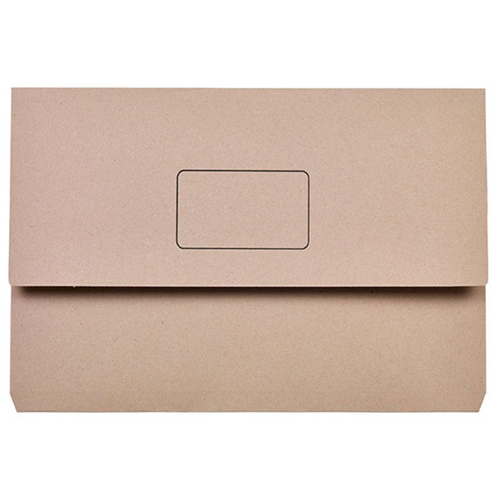 Marbig Slimpick Document Wallet - Buff