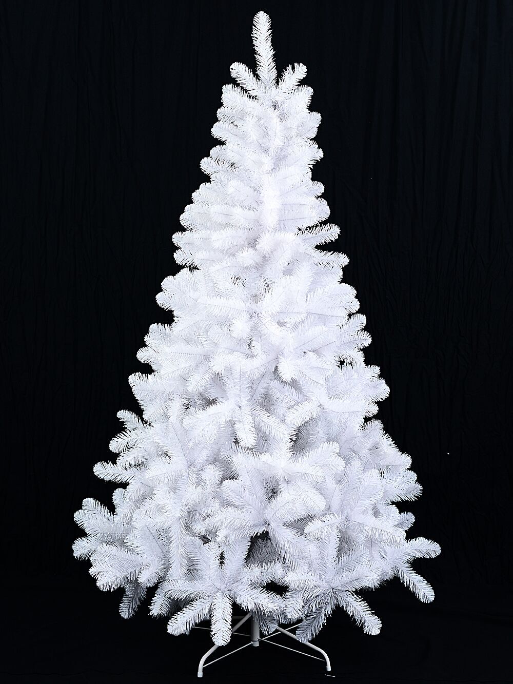 2m Arctic White Artificial Christmas Tree | 770 Tips & Hinged BranchesWhite