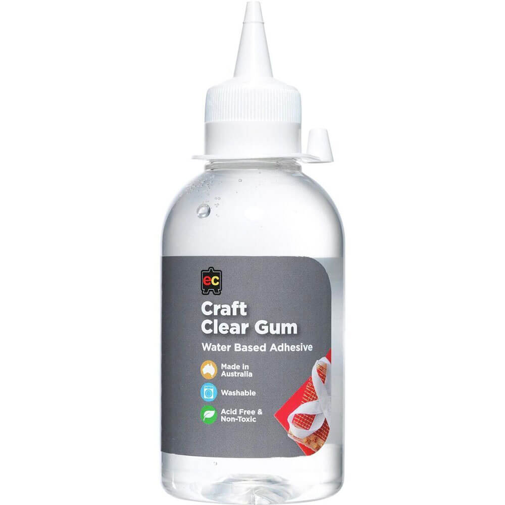 EC Craft Gum Water Based Adhesive Glue (Clear) - 250mL