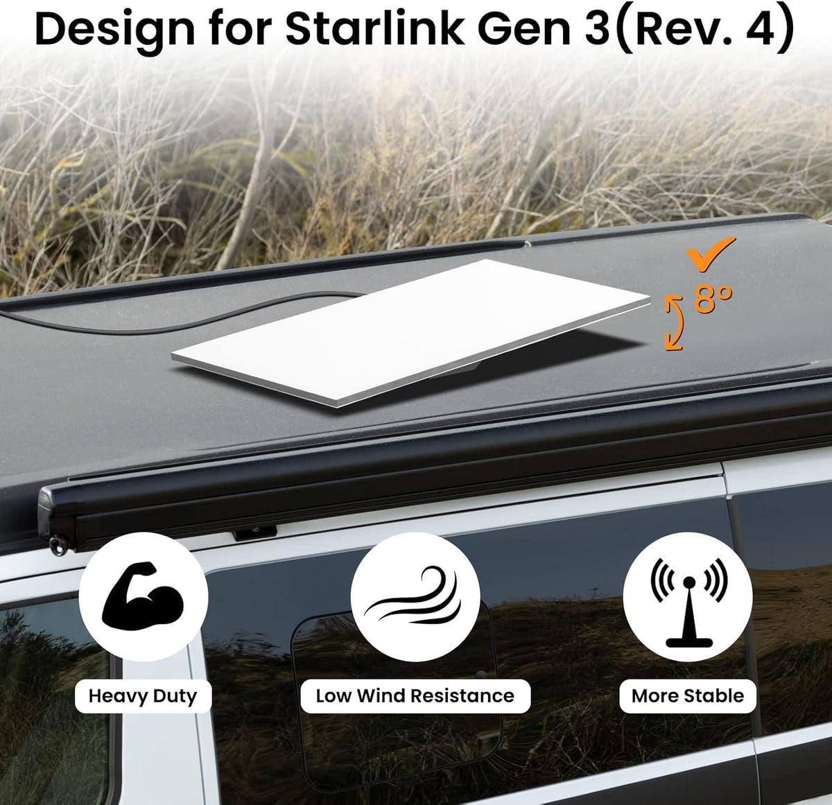 STARGEAR Gen3 Standard Starlink Mobility Mount