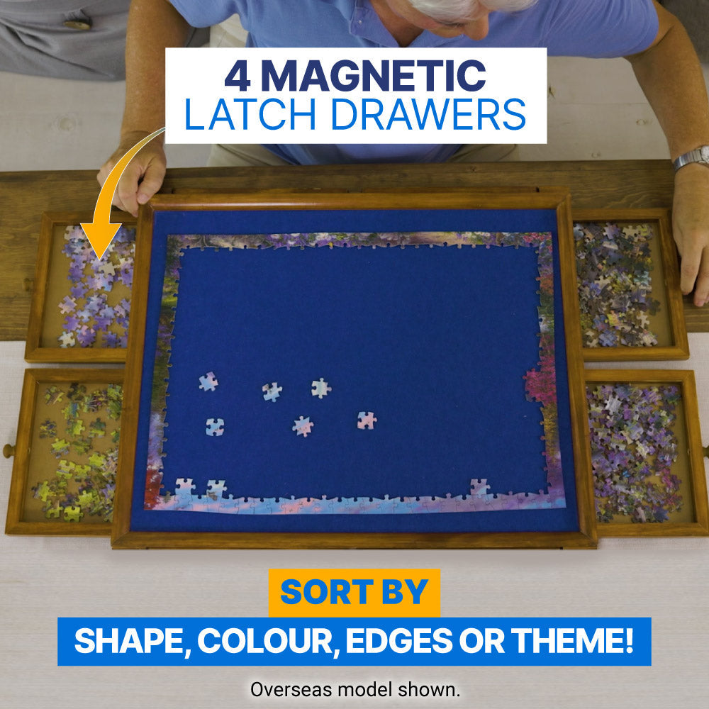 Puzzable Smart, 1000 Piece Portable Puzzle Platform, Storage and Organiser