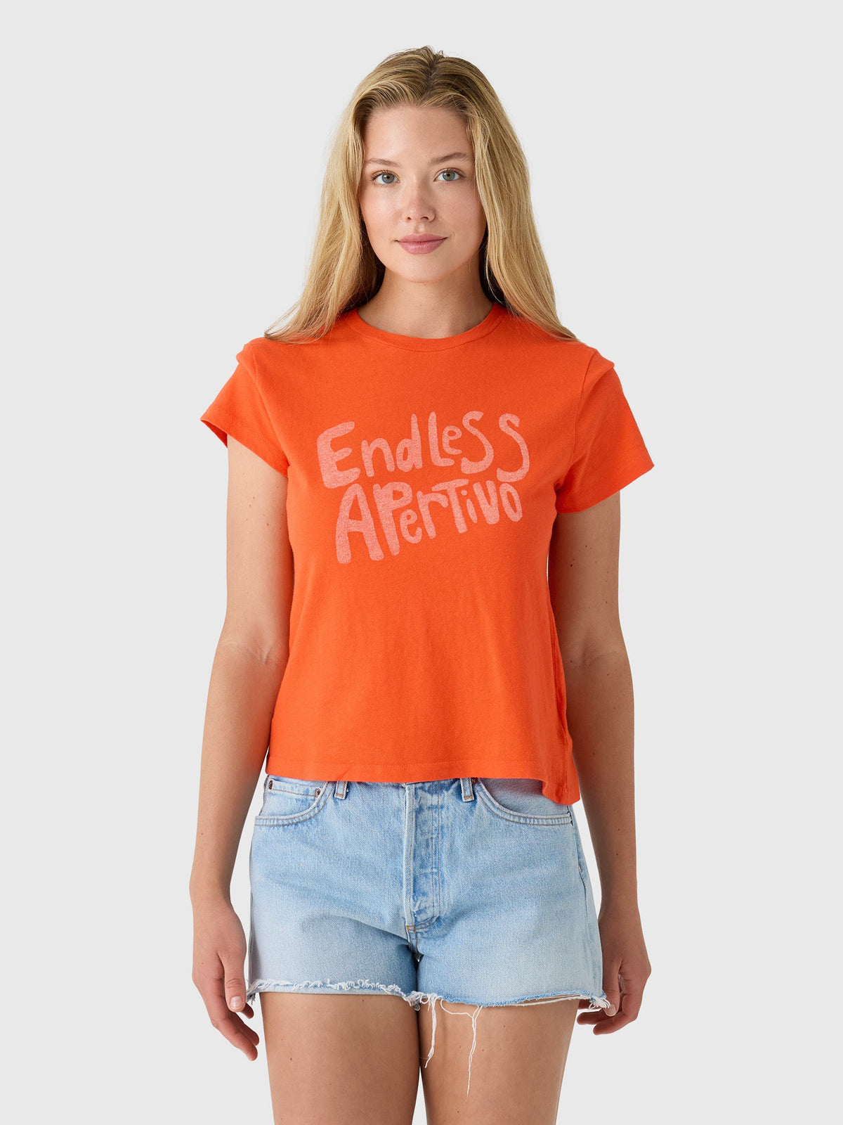 Re/Done Women's Endless Apertivo Classic Tee