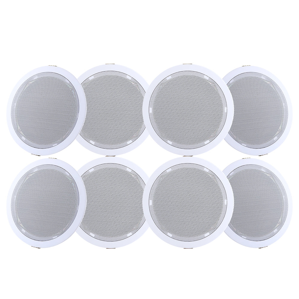 Giantz 6''Ceiling Speakers In Wall Speaker Home Audio Stereos Tweeter 8pcs