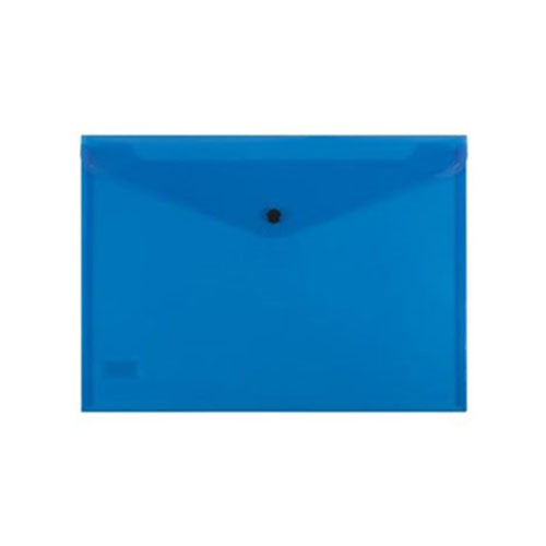 Bantex A4 Document Folder with Button - Red