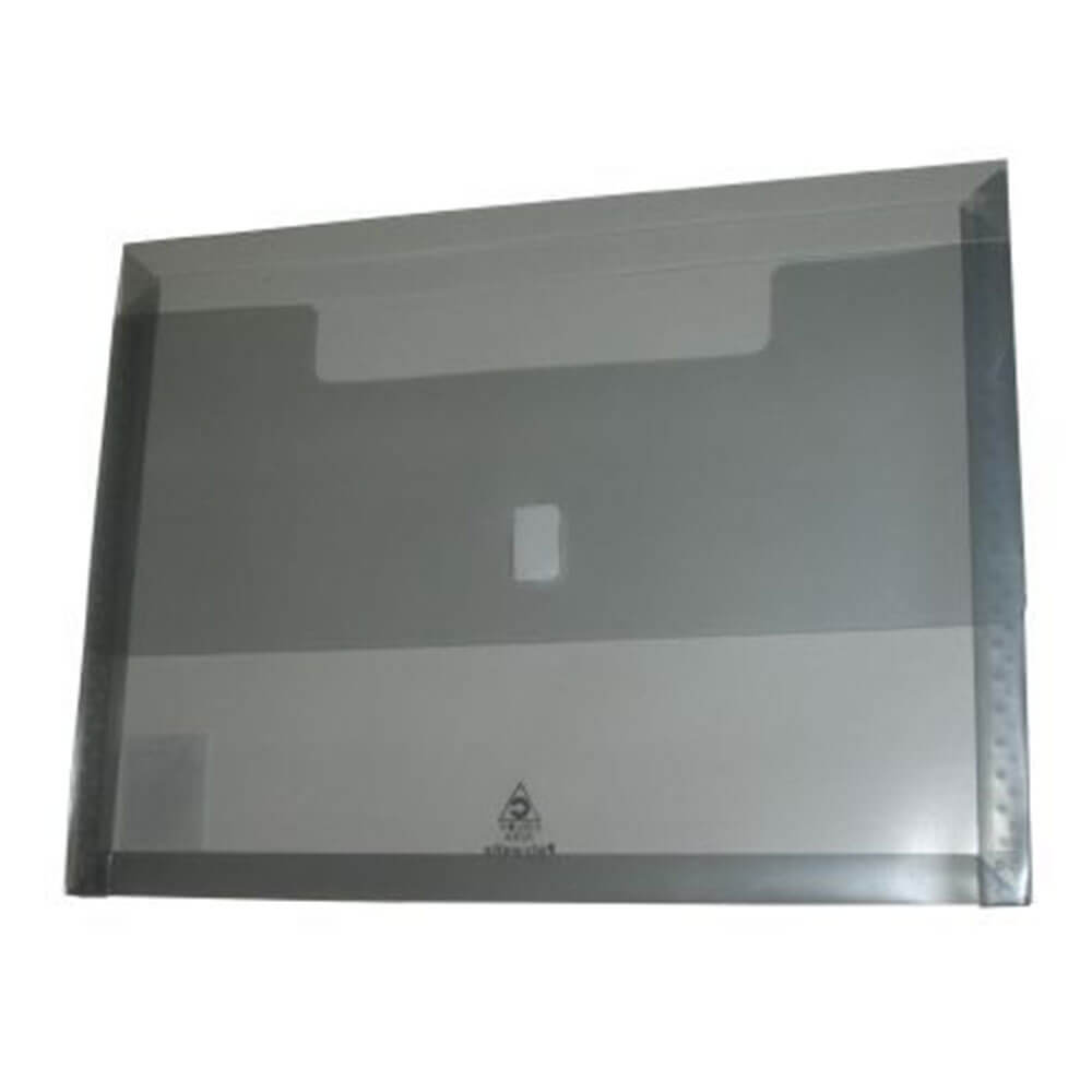 Colby Polywally Document Wallet (A4) - Smoke