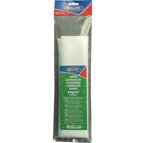 Deluxe Materials Fibreglass Cloth 0.6oz 2m2