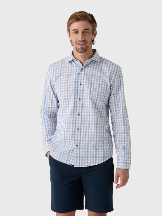 Billy Reid Men's Tattersall Plaid Hutcheson Sport Shirt