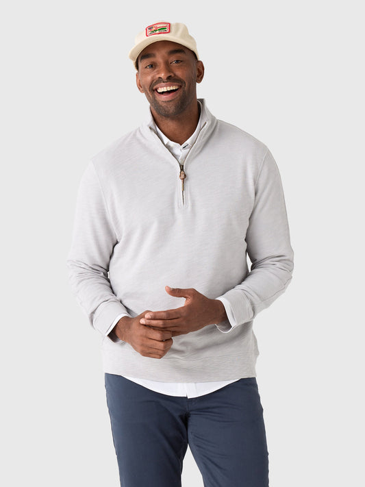 Billy Reid Men's French Terry Half-Zip Pullover