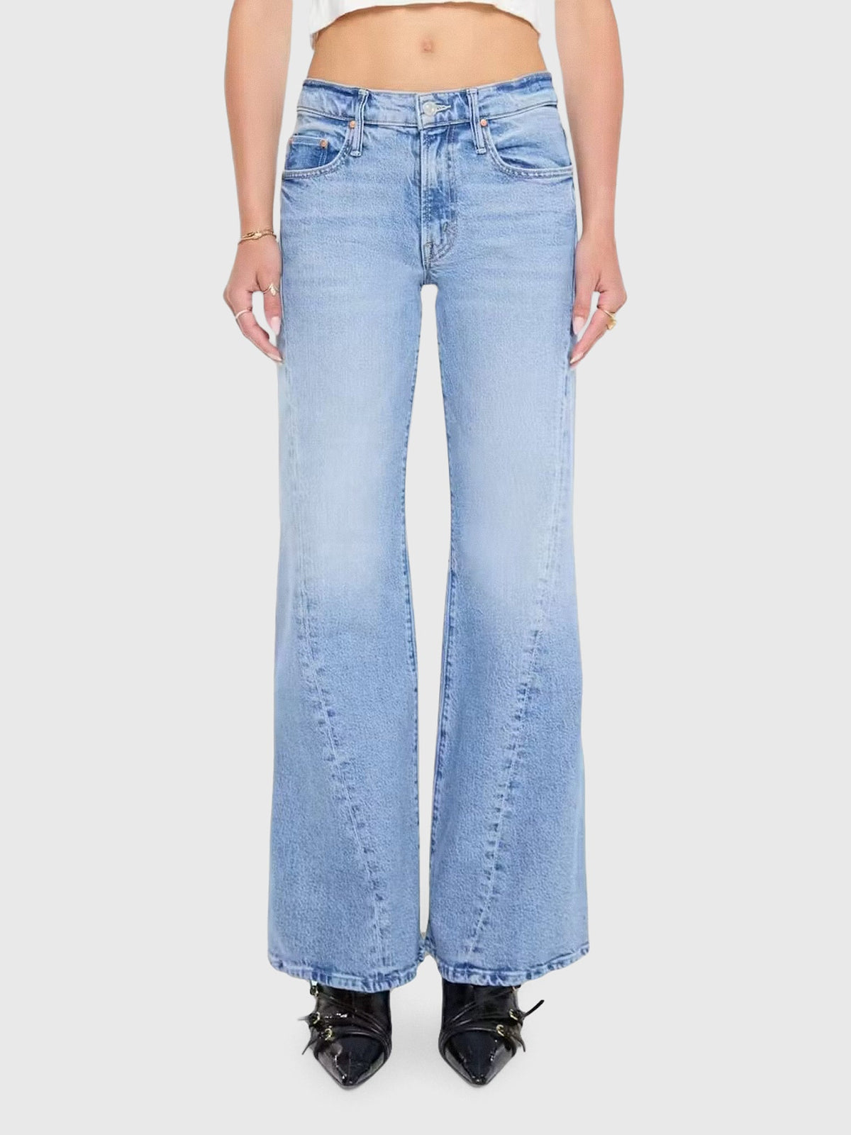 Mother Women's The Mr Sidestepper Twist Sneak Jean