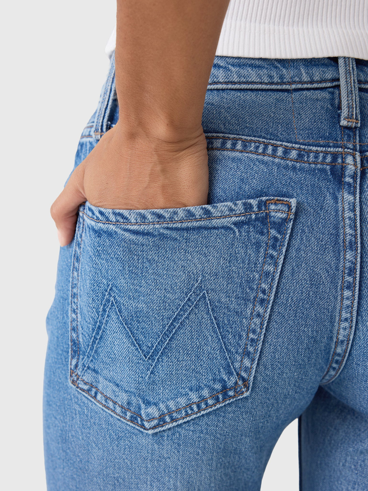 Mother Women's The Bookie Twist Skimp Jean