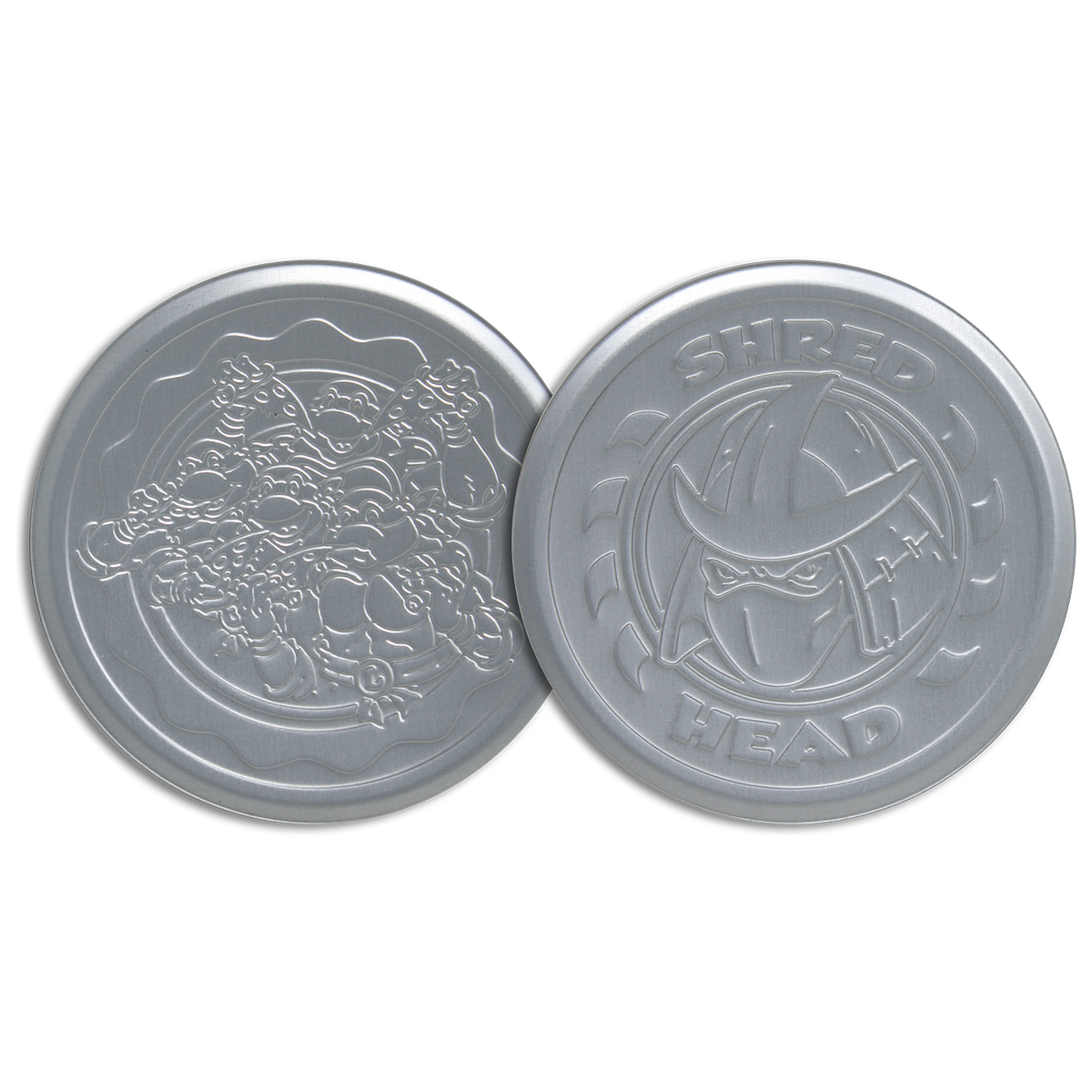 Fanattik Teenage Mutant Ninja Turtles Set of 4 Embossed Metal Coasters