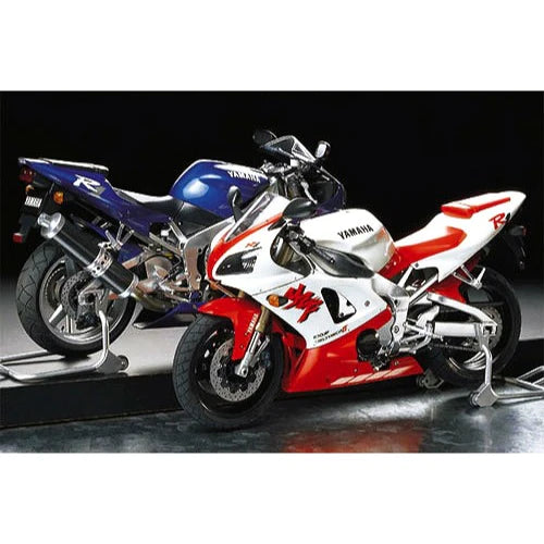 Tamiya 1/12 Yamaha YZF-R1 Super Sports Motorcycle Scaled Plastic Model Kit