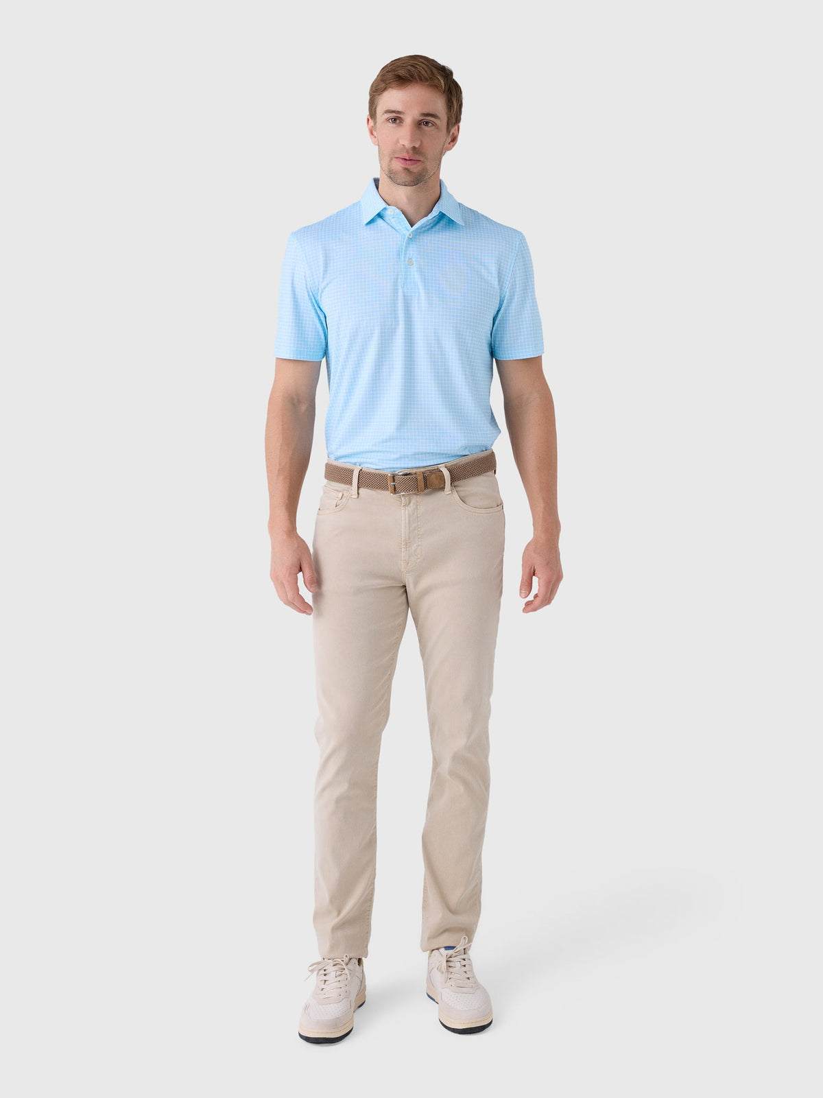 Southern Tide Men's Driver Dunes Edge Plaid Polo