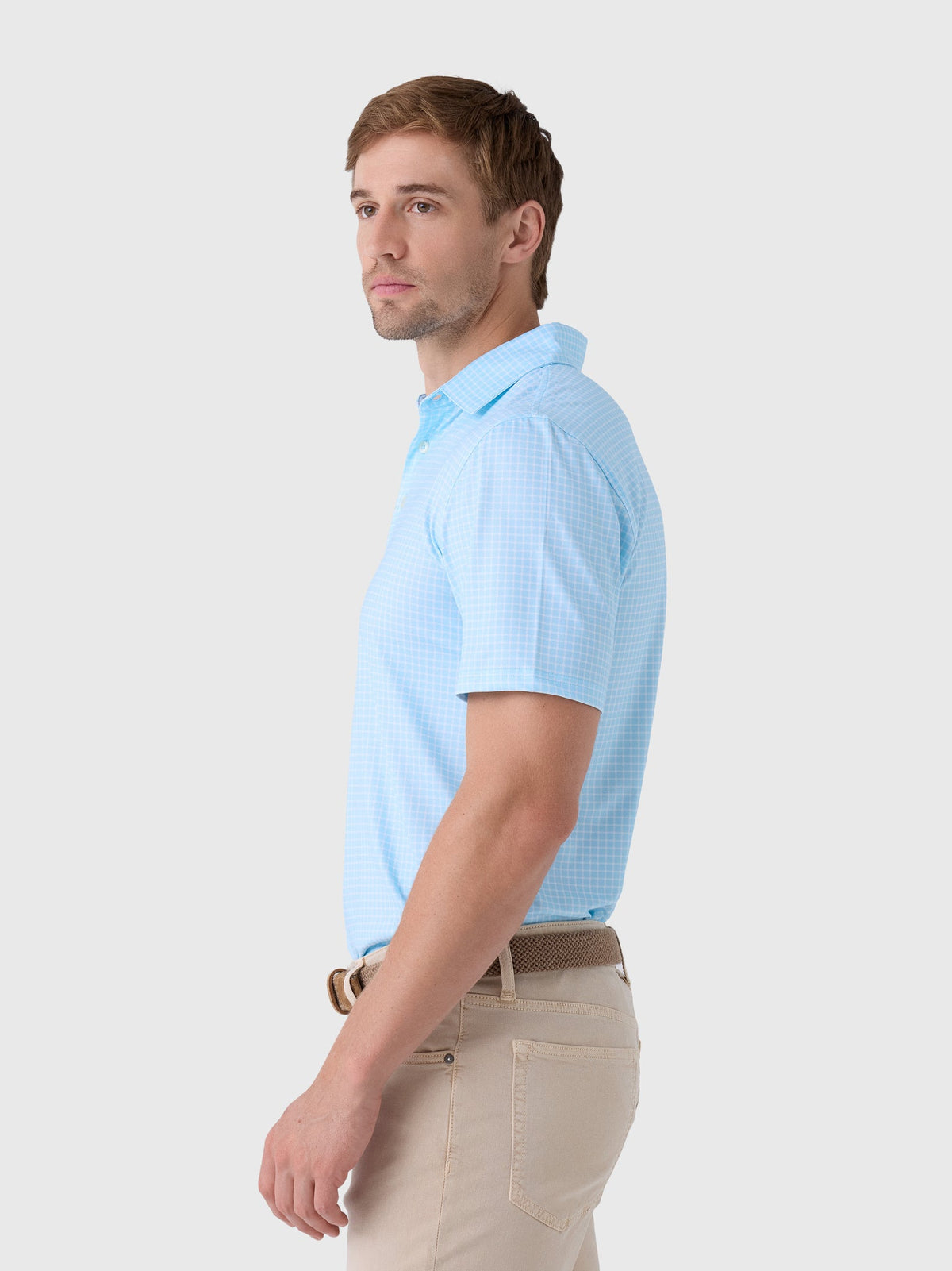 Southern Tide Men's Driver Dunes Edge Plaid Polo
