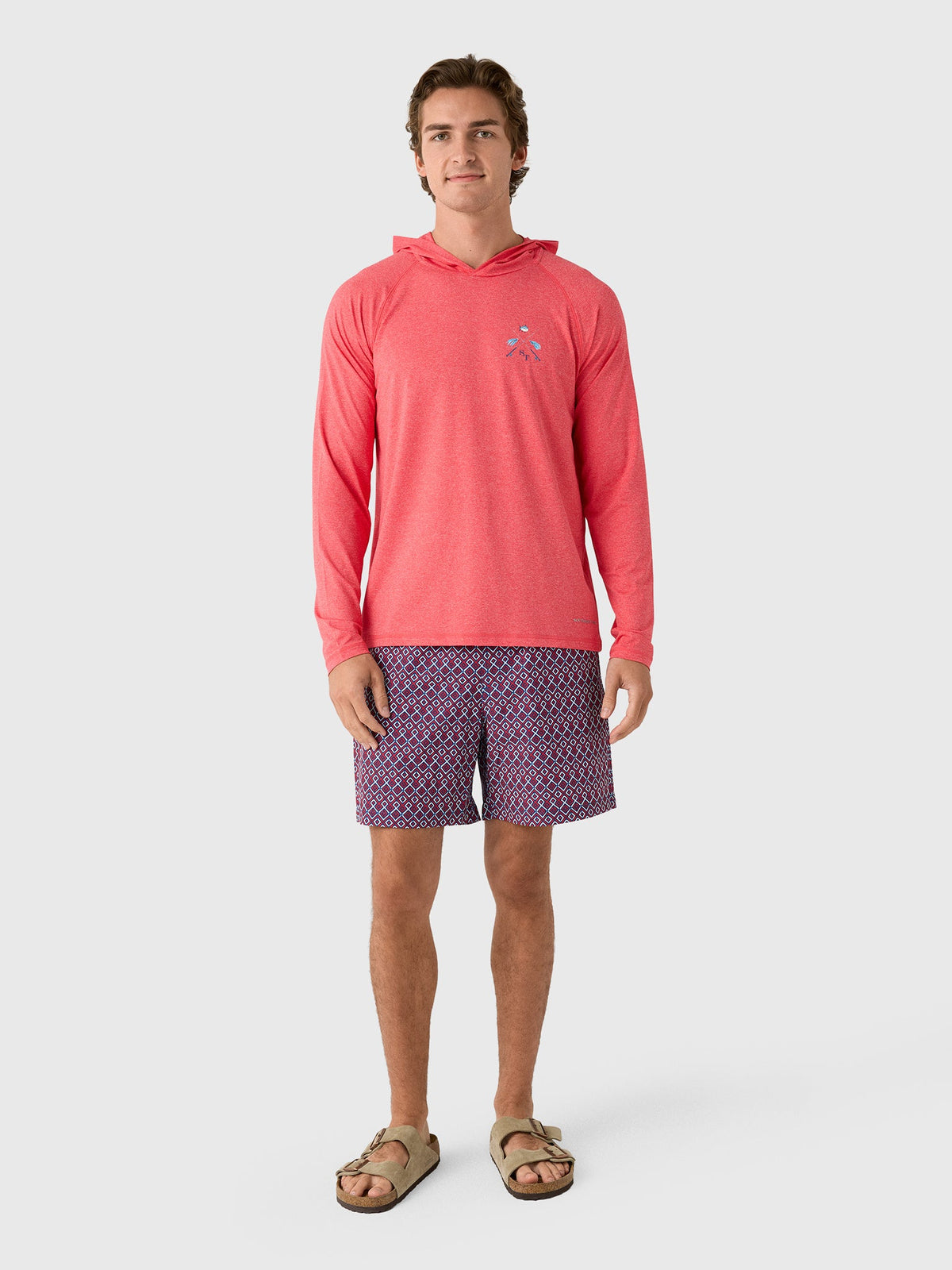 Southern Tide Men's Marine Mirage Maritime Swim Trunk