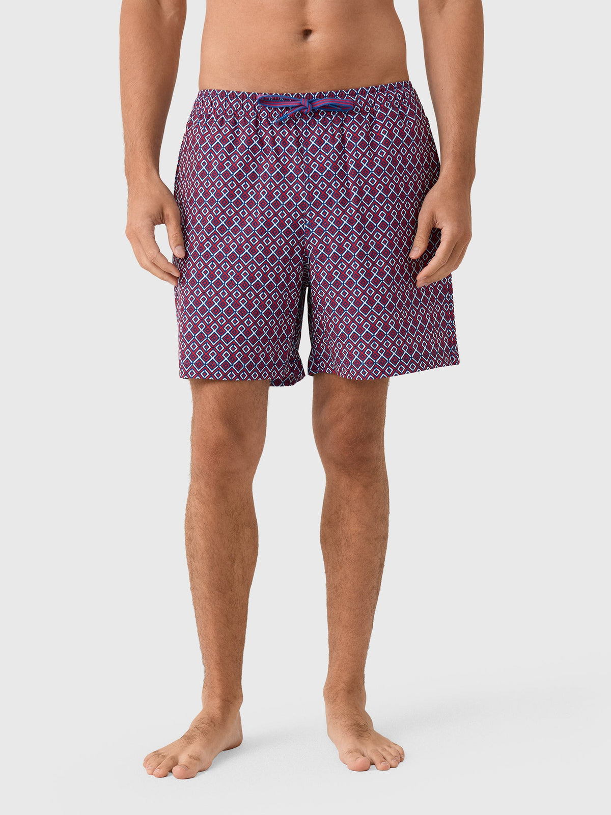 Southern Tide Men's Marine Mirage Maritime Swim Trunk