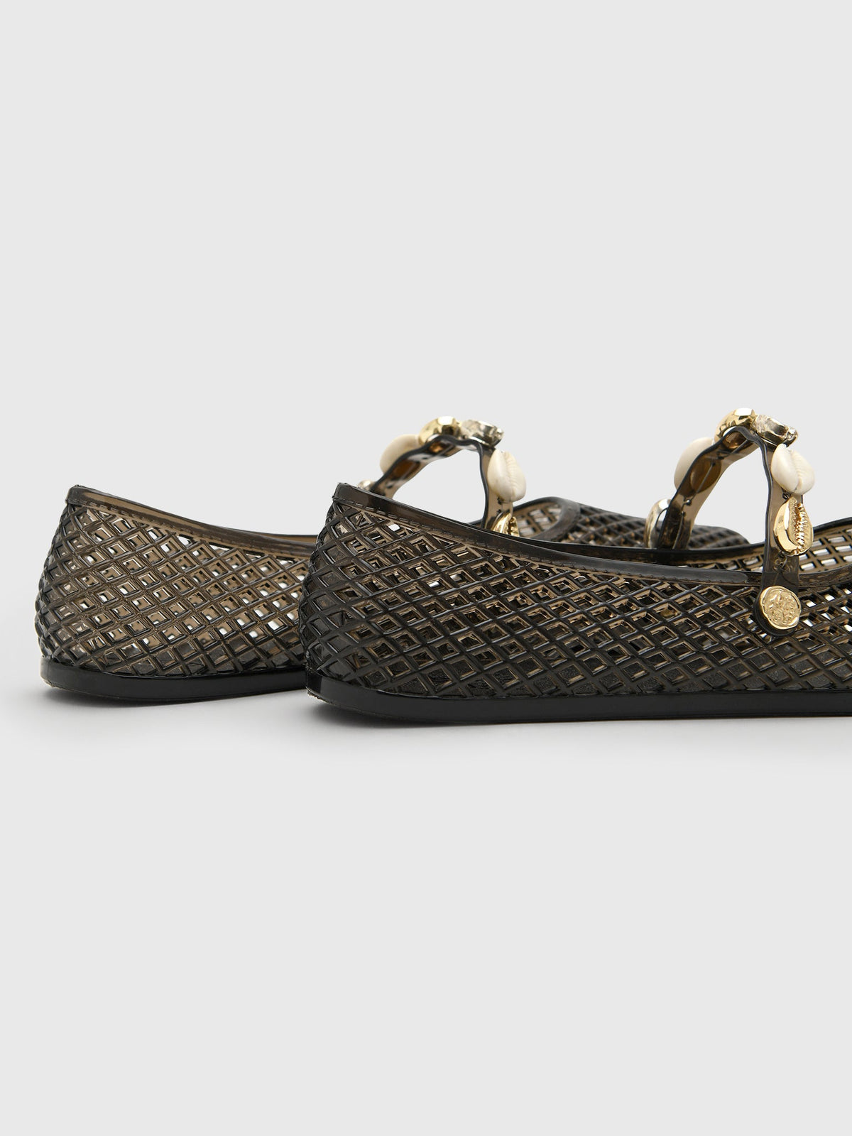 Ancient Greek Sandals Women's Iro Shells Jelly Flat