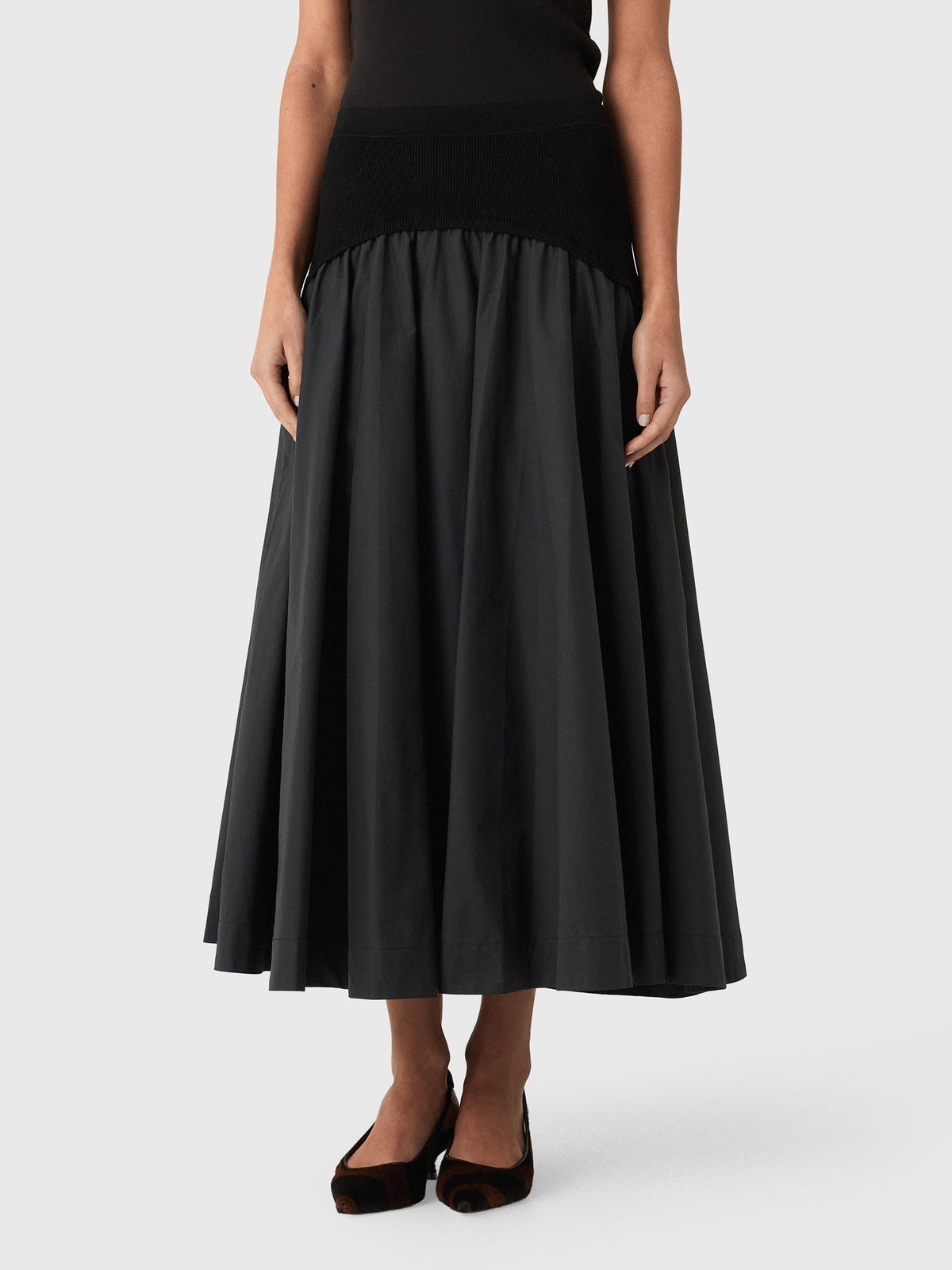 Simkhai Women's Ovie Midi Skirt