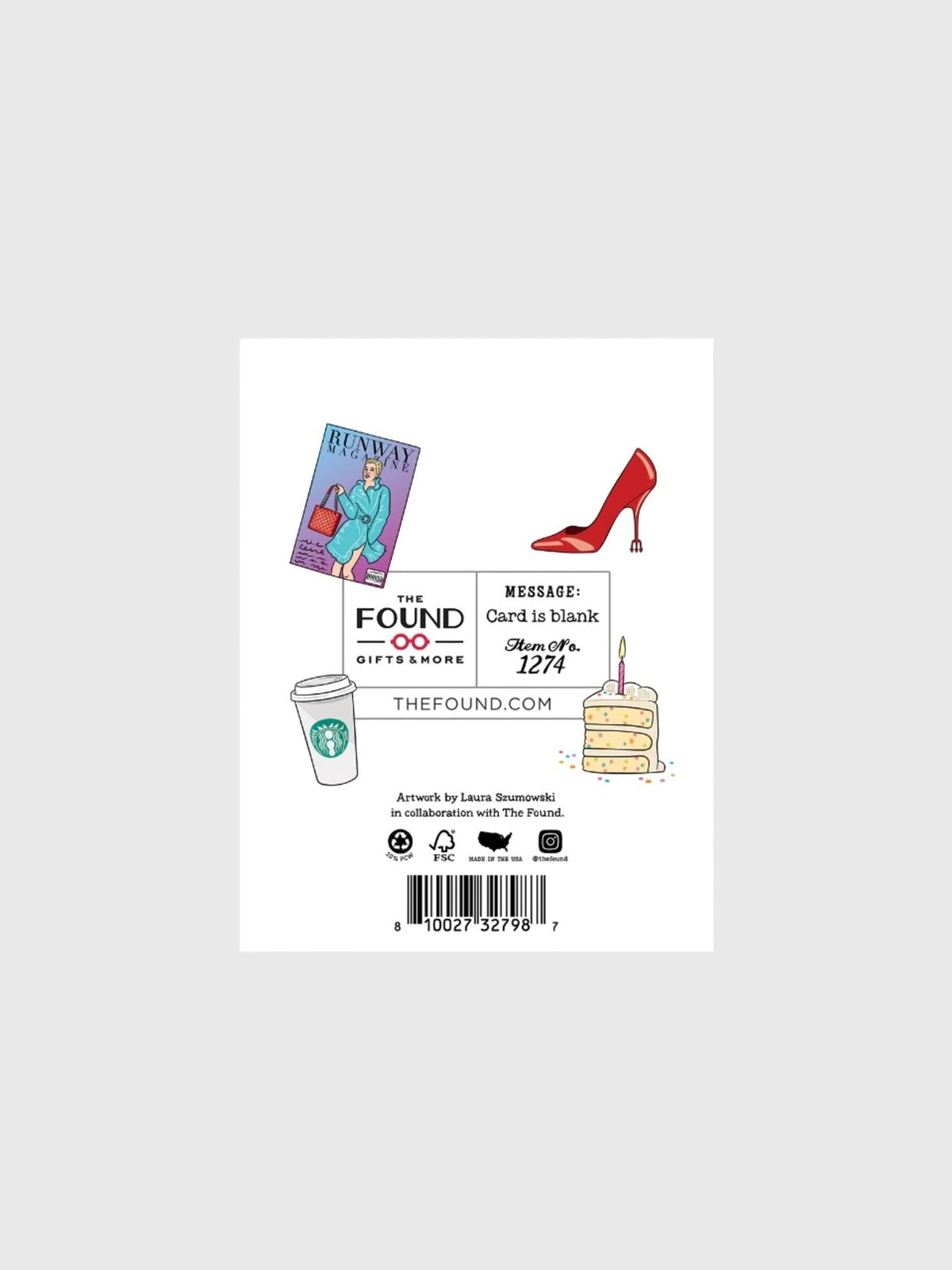 The Found The Devil Wears Prada Happy Birthday That's All Card
