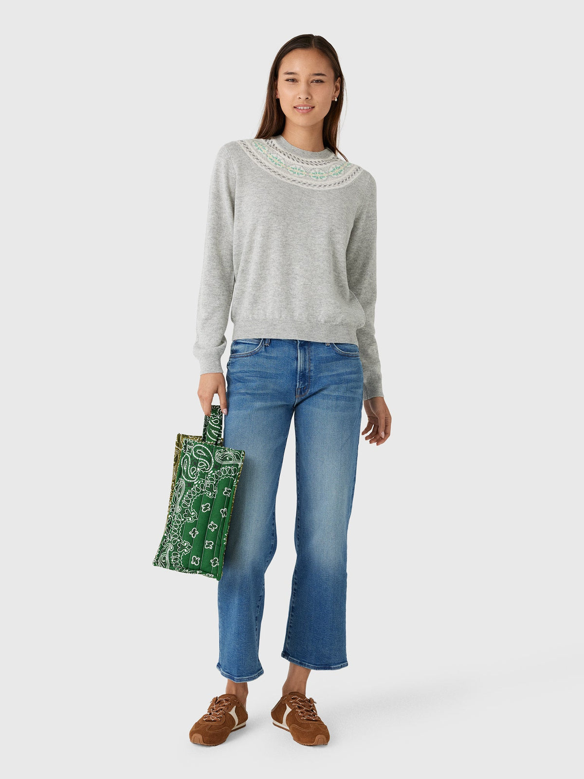 Mother Women's The Mid Rise Tunnel Vision Flood Jean