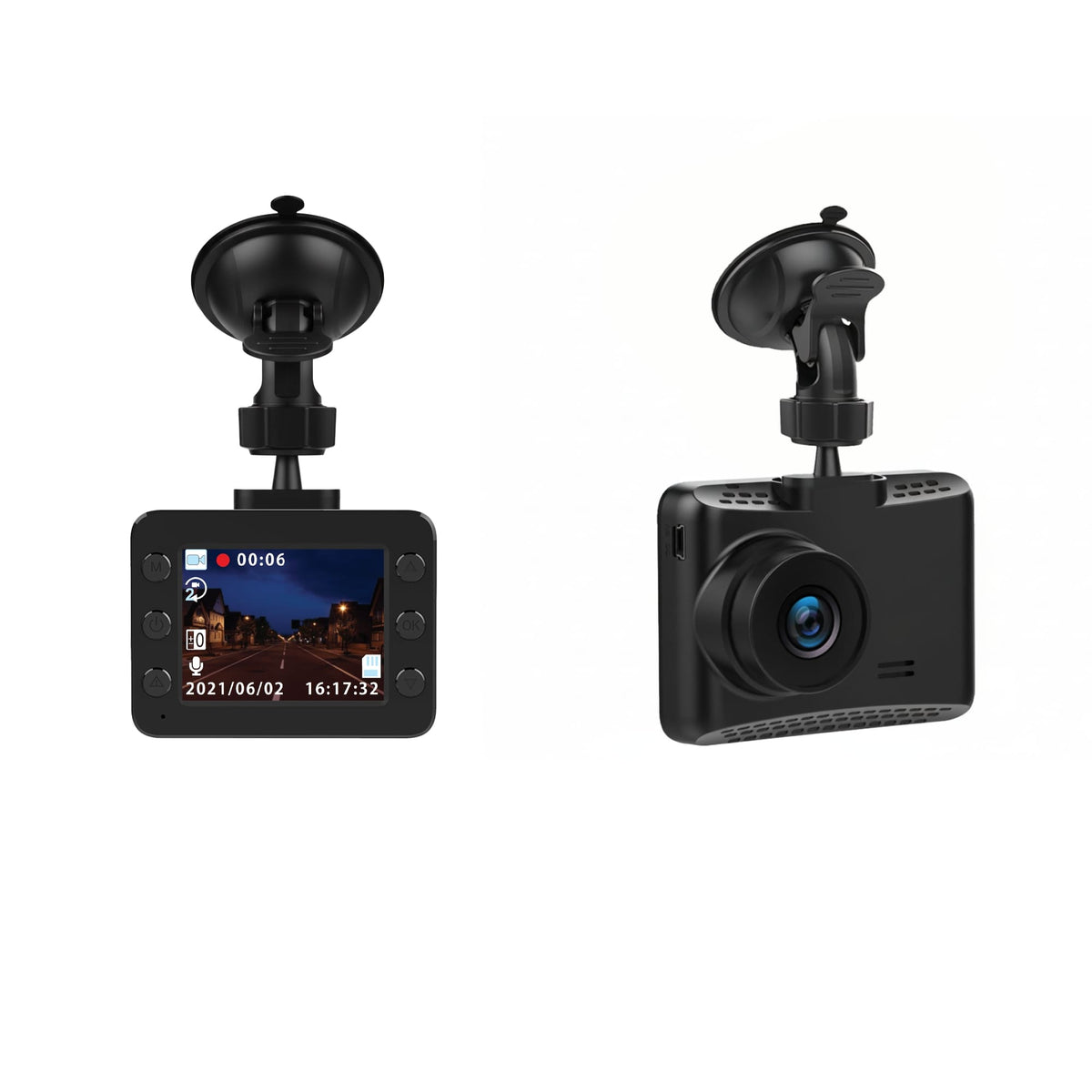 Laser Full HD Dash Camera with 2.5 Inch Display