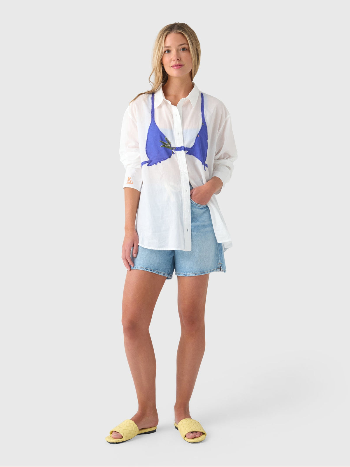 Coniglio Palm Beach Women's Business Casual Button Down Shirt