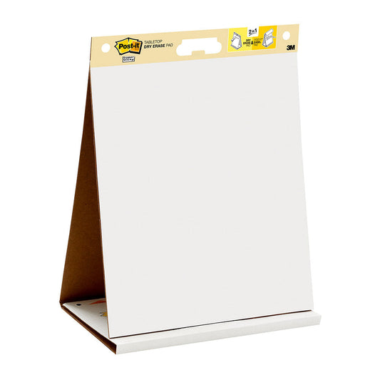 3m Company Post-it 2-in-1 Dry Erase Easel Pad (White)