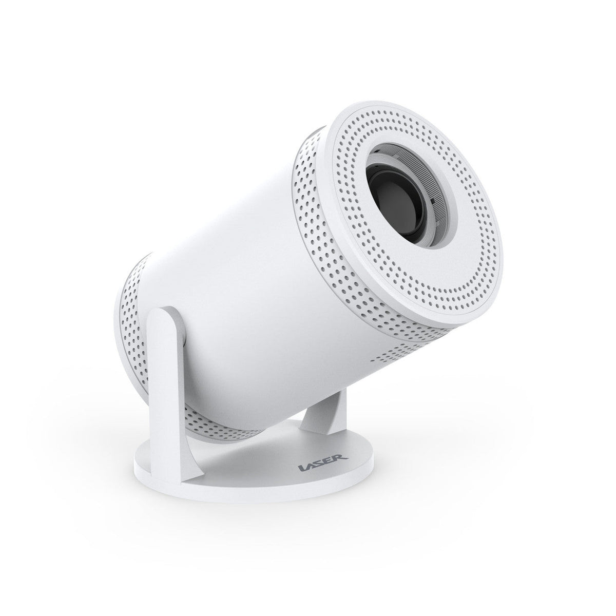 Laser Smart Portable Projector 720p with 100-inch Screen (White)
