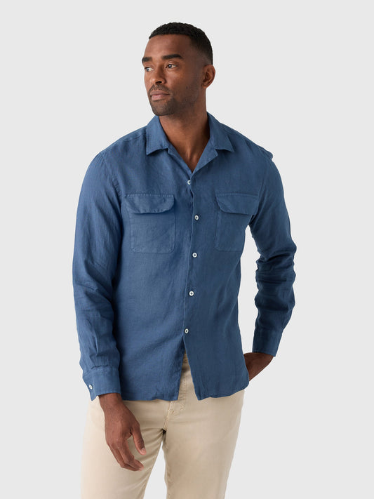 Maria Santangelo Men's Woven Camp Shirt