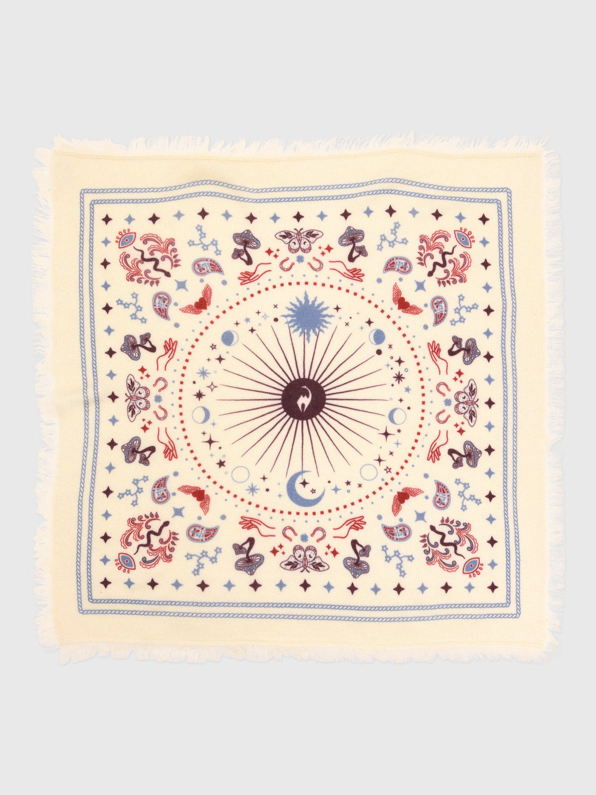 Freya Women's Mini Cosmic Rodeo Cashmere Bandana Scarf