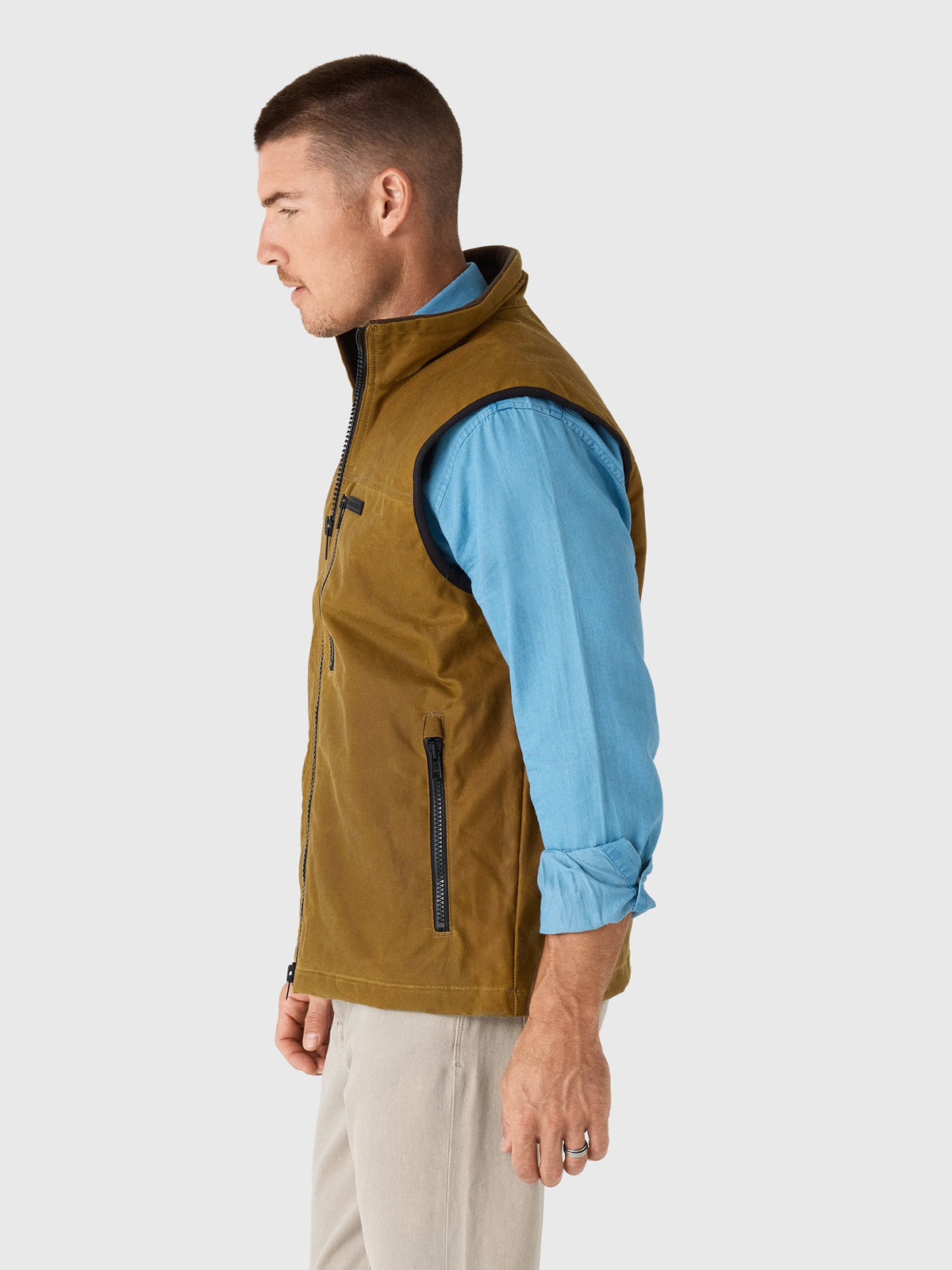 Filson Men's Tin Cloth Insulated Vest