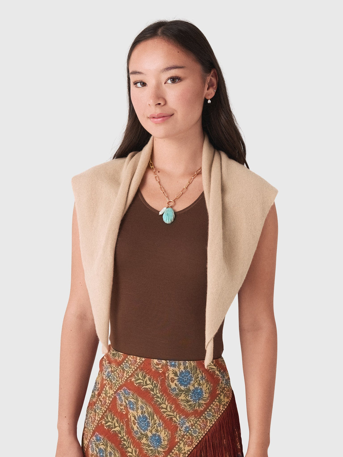 White & Warren Women's Cashmere Neckerchief