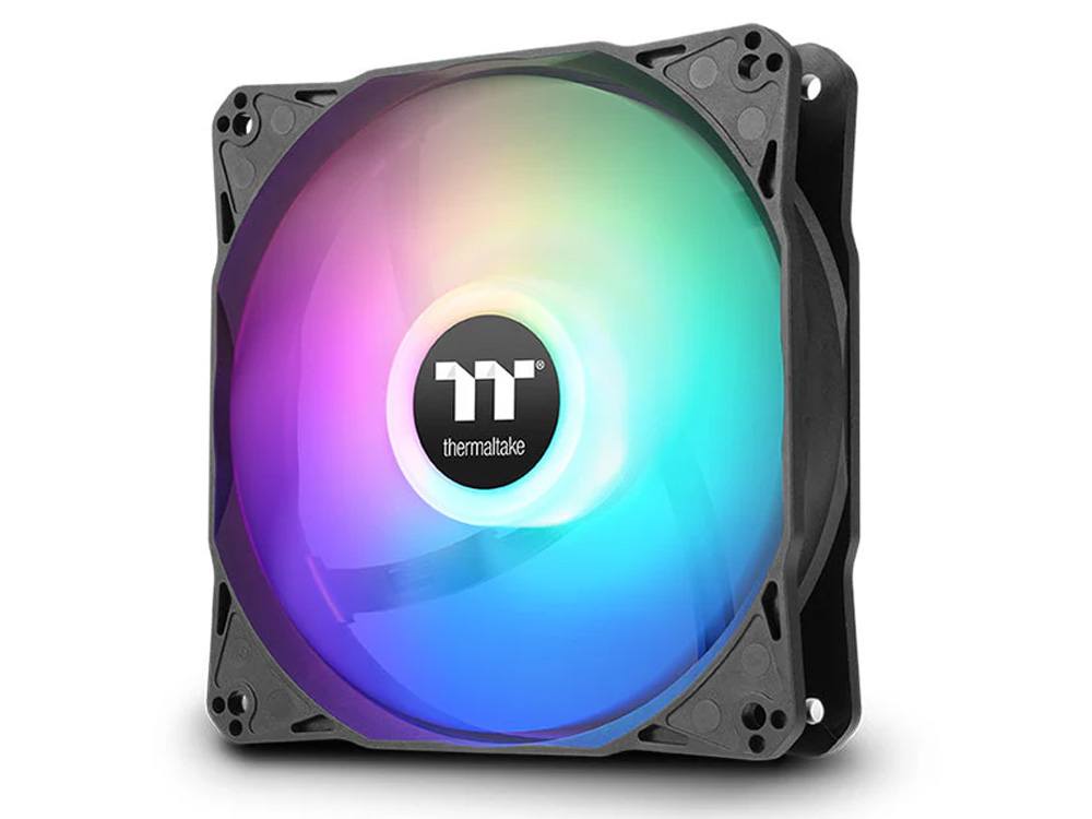 Thermaltake LE 120mm ARGB PWM Cooling Fan - Black Edition (3-Pack)