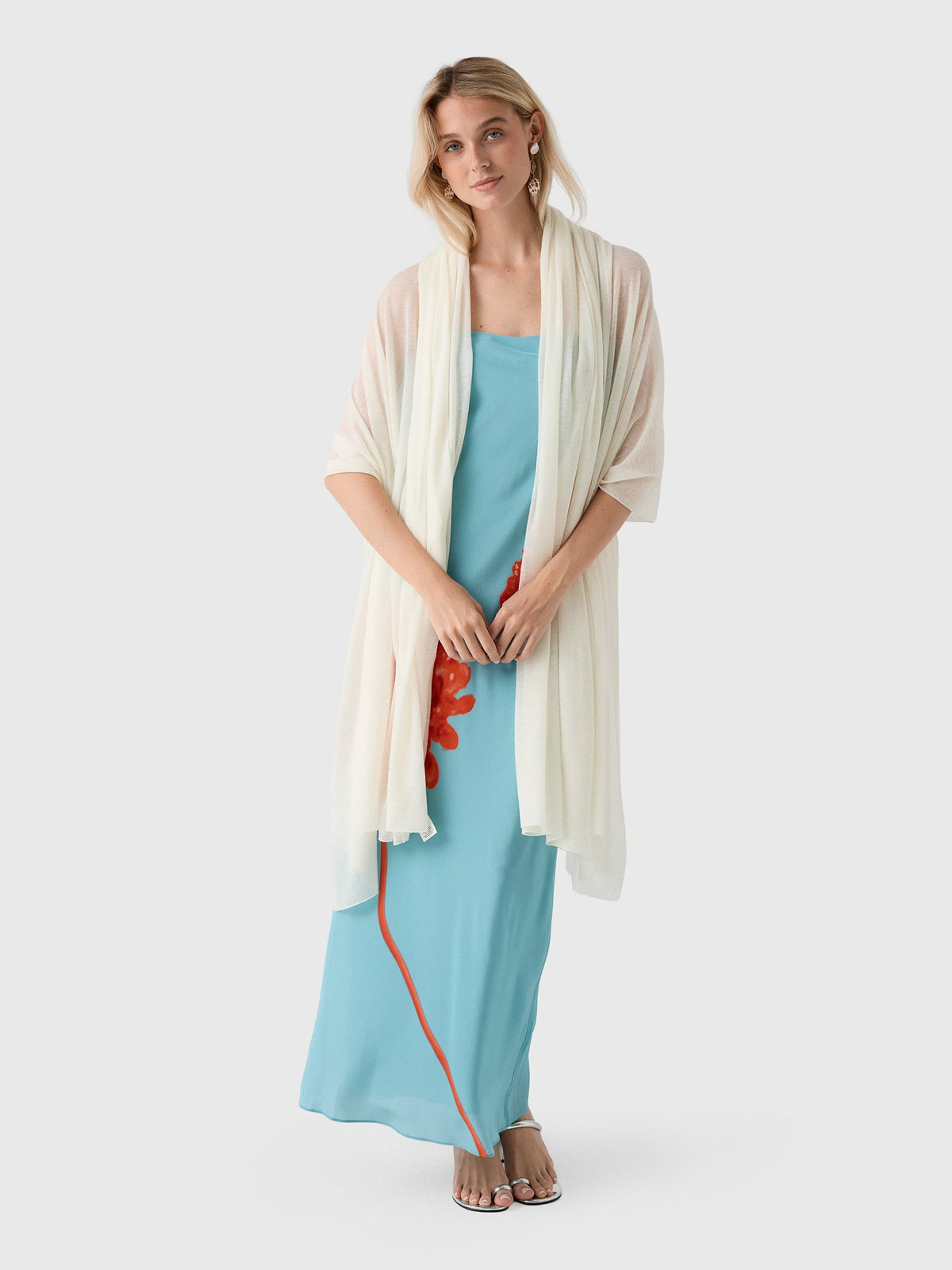 White & Warren Women's Superfine Cashmere Blend Travel Wrap