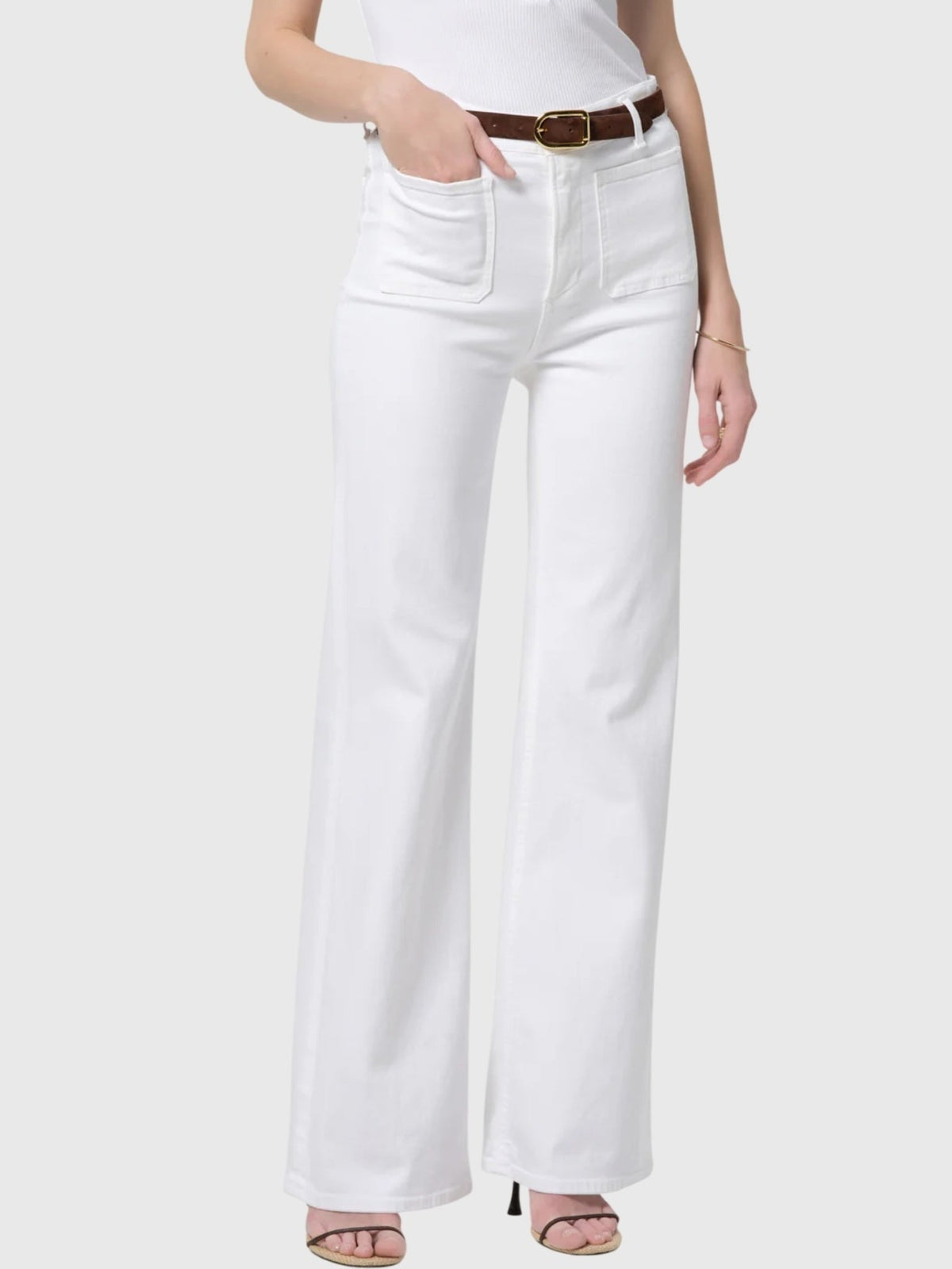 Citizens Of Humanity Women's Kimberly Patch Pocket Flare Jean