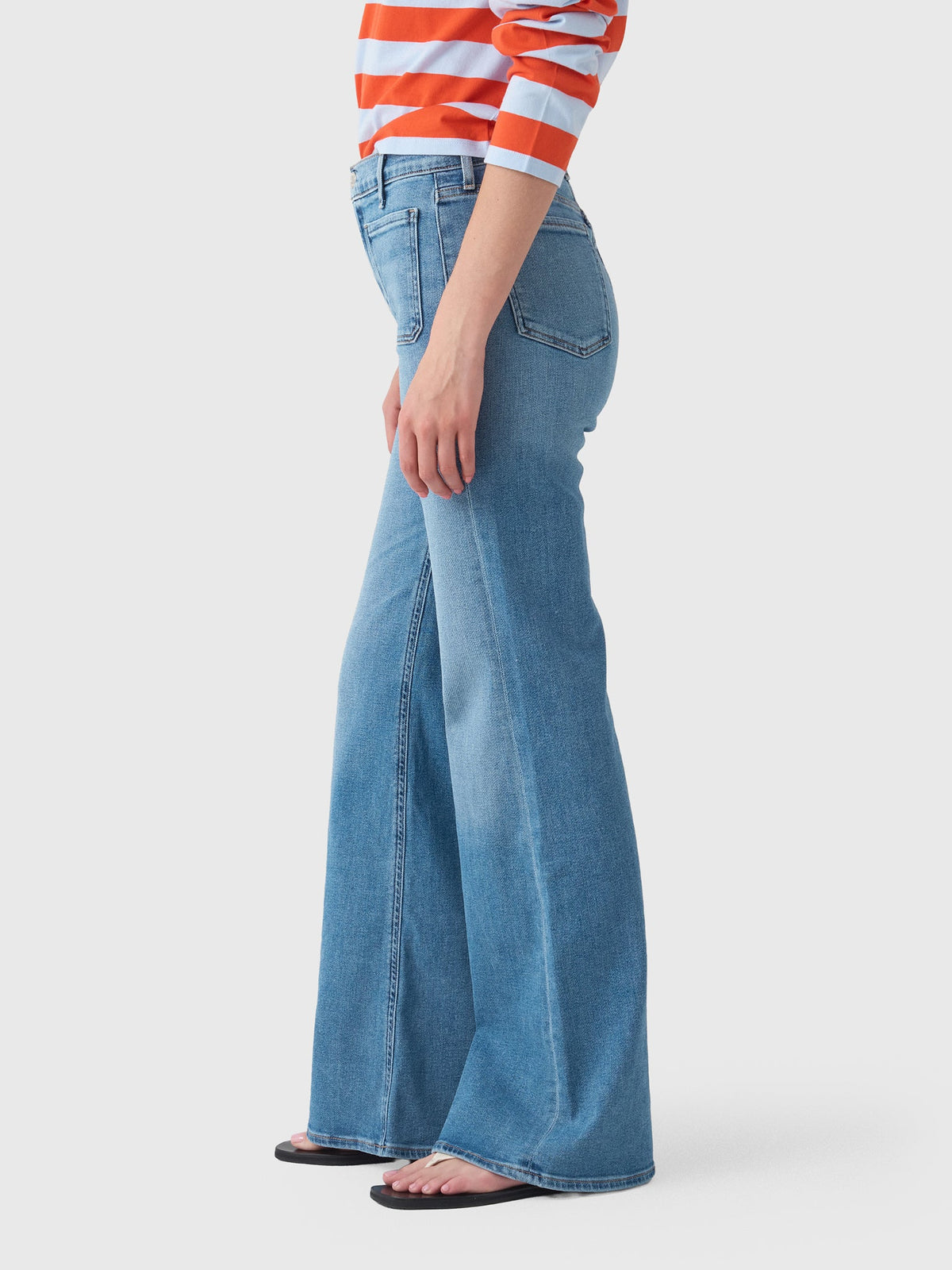 Citizens Of Humanity Women's Kimberly Patch Pocket Flare Jean