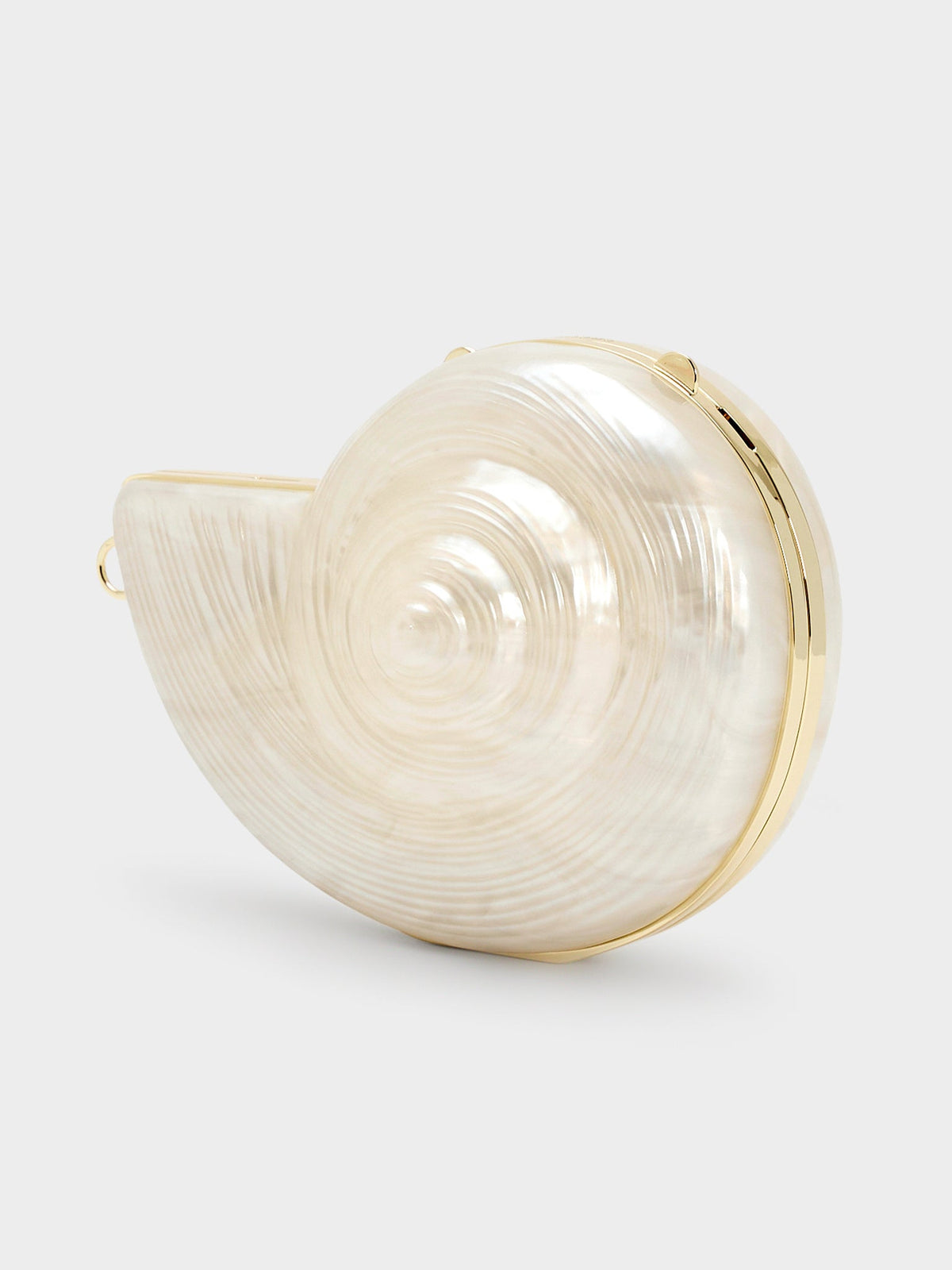 Simkhai Marion Shell Clutch