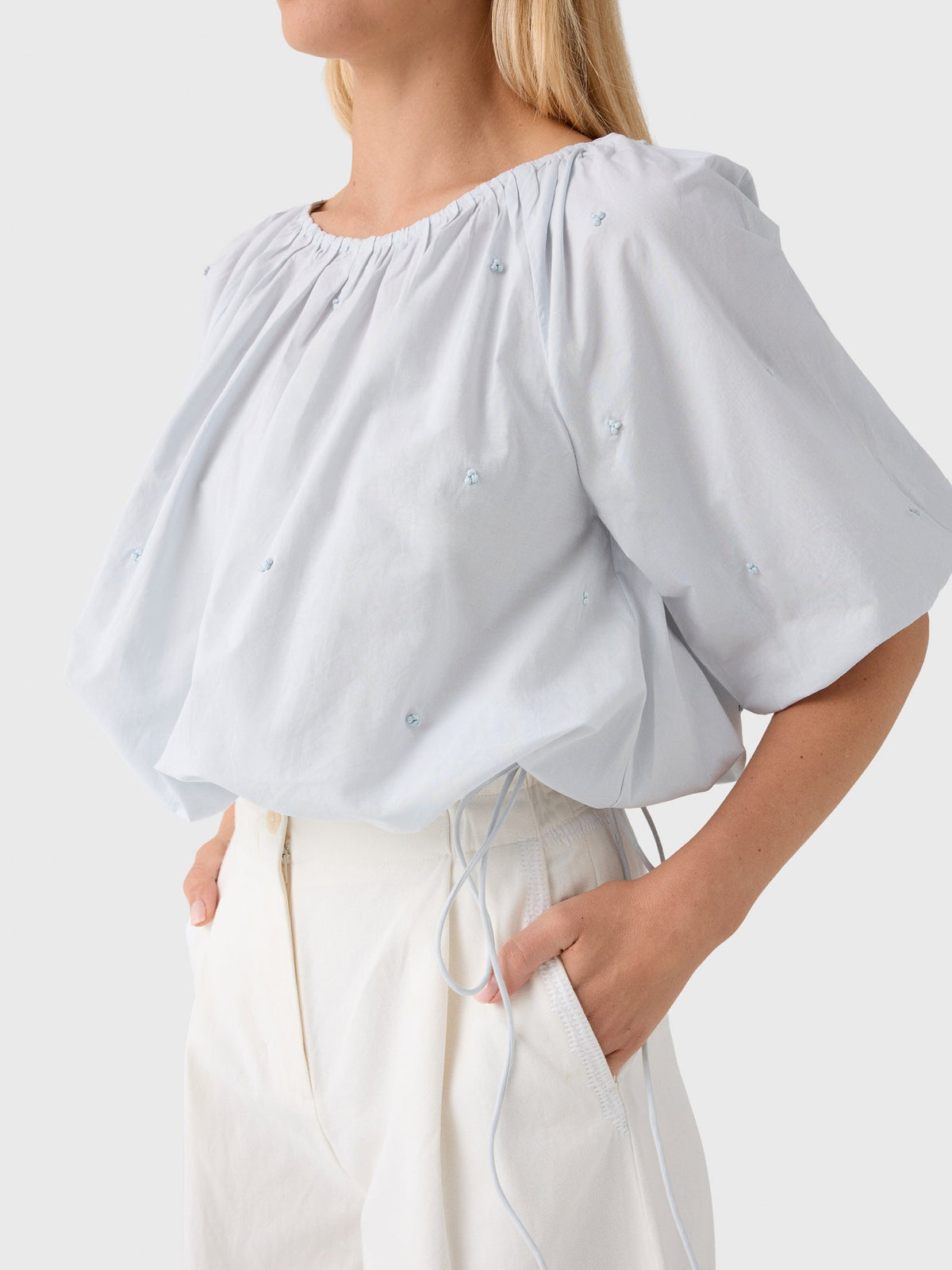 Merlette Women's Lotus Embroidered Top