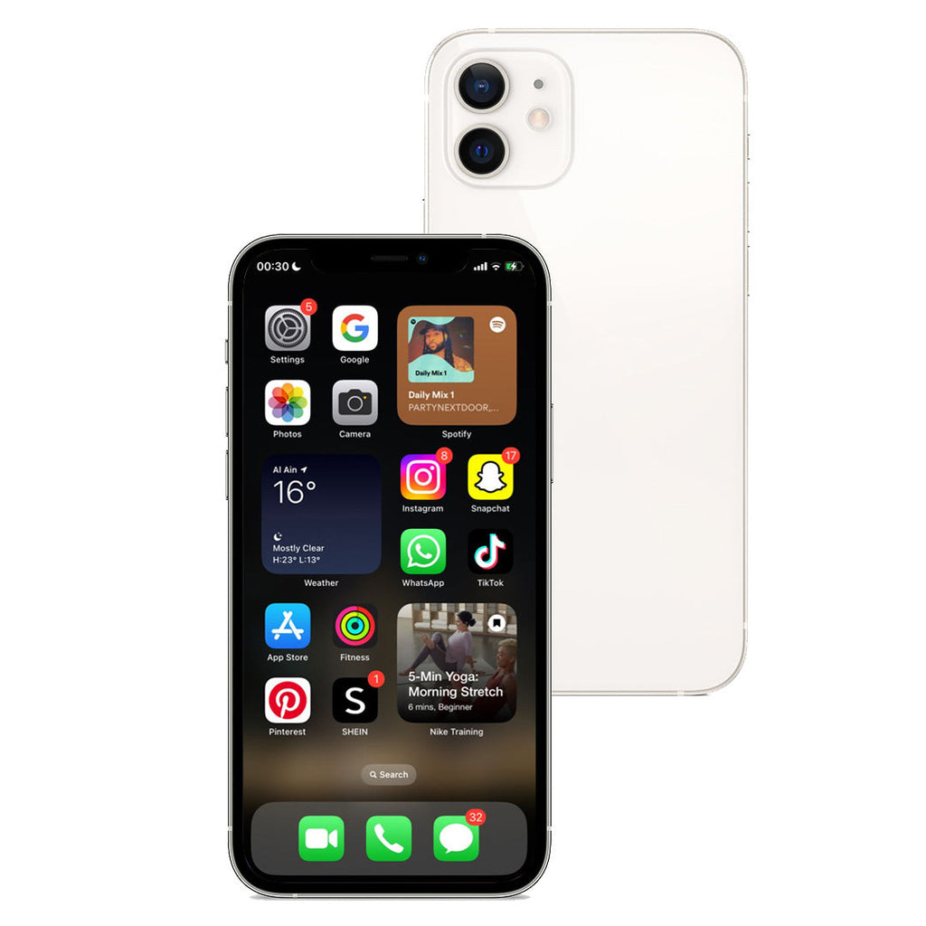 Apple iPhone 12 64GB (White) [~Refurbished: As new]