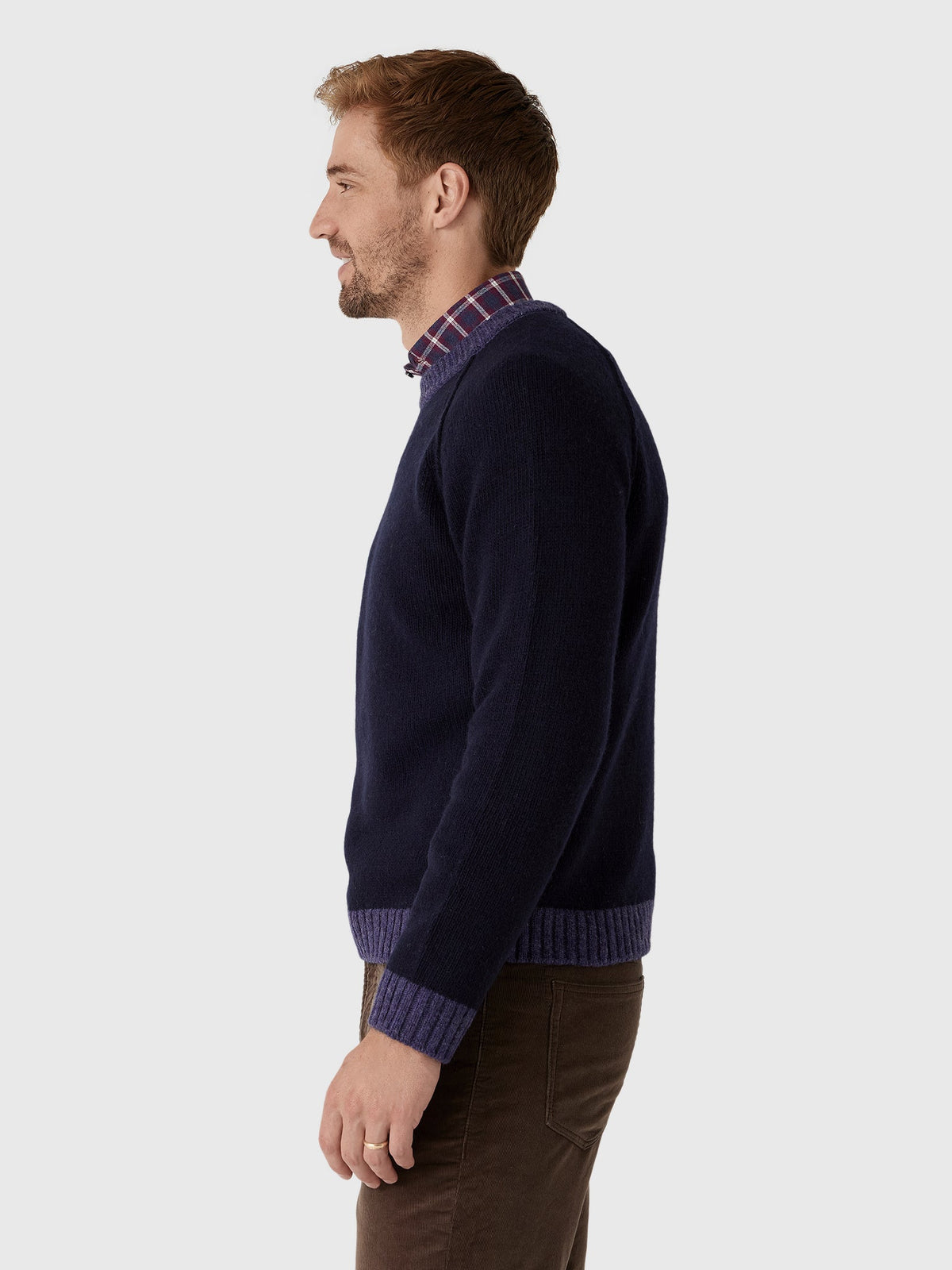 Alex Mill Men's Hank Raglan Crewneck Sweater