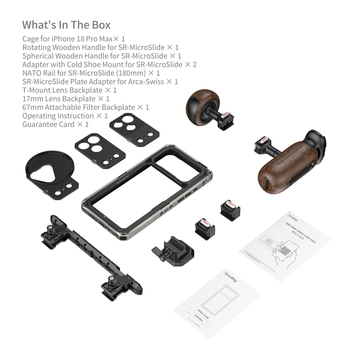 SmallRig Cinema Kit for iPhone 18 Pro Max 6905
