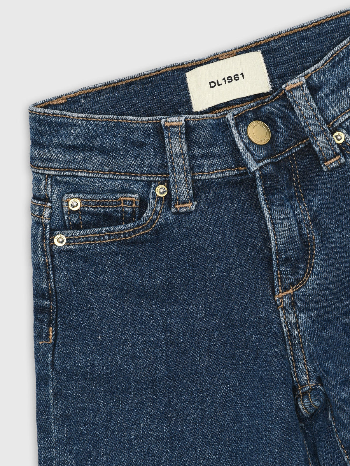 DL1961 Toddler Girls' Lily Wide Leg Jean