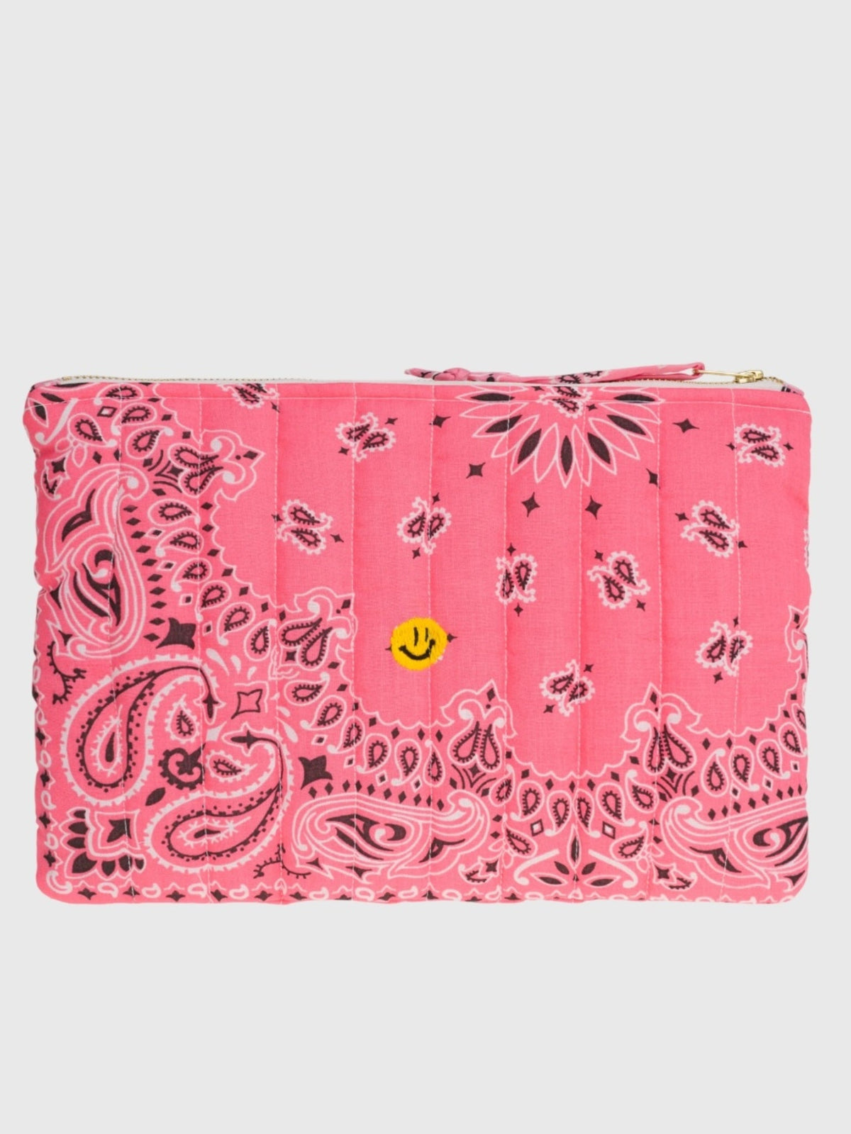 Call It By Your Name Quilted Zip Pouch
